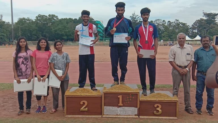 Sports Achievement - KTU Sports Meet Gold Medalist