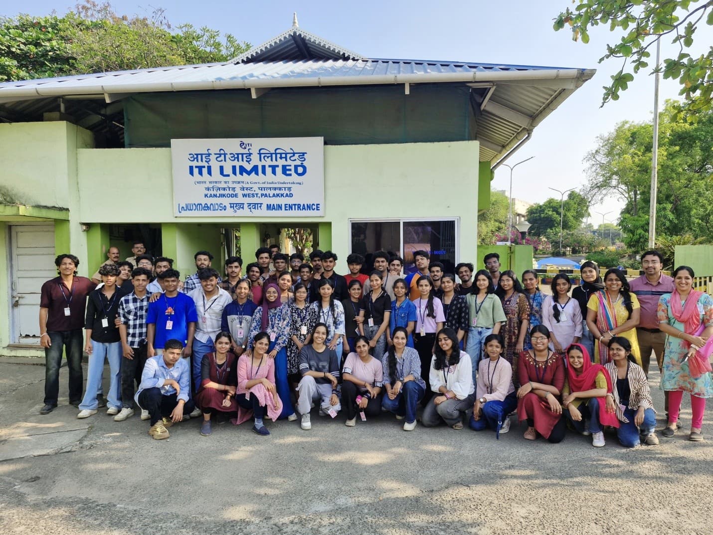Industrial Visit to ITI LIMITED Palakkad